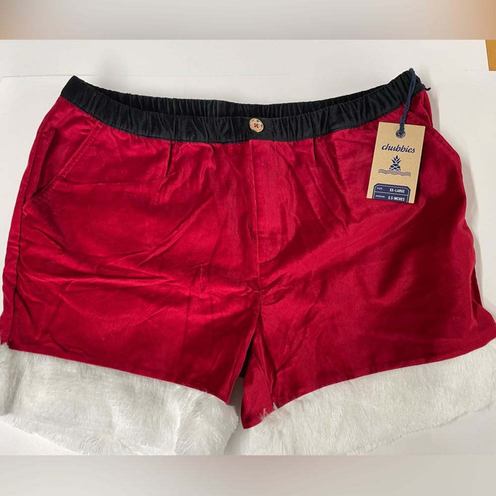 Chubbies Ol’ Saint Nick Christmas shorts XXL